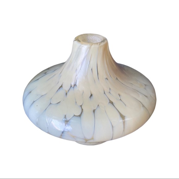 Hand blown mini glass vase. “Murano” inspired style - Picture 3 of 5